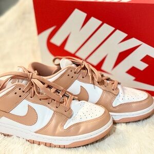 Nike Dunk Low White Rose/Whisper W 9.5